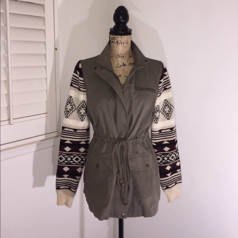 Army green Utility Jacket Medium